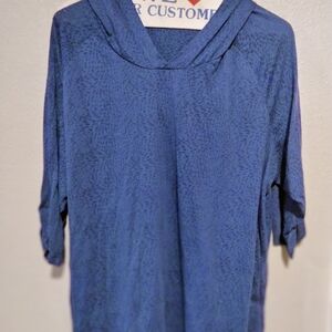 Elegant Women's Blue Blouse
